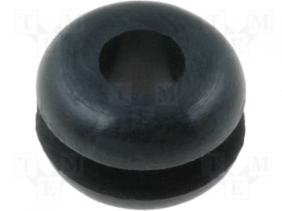 Кабелен преход FIX-GR-11 Преход за кабел Материал гума черен dотвор 4,8mm Дебелина на стен:1,6mm